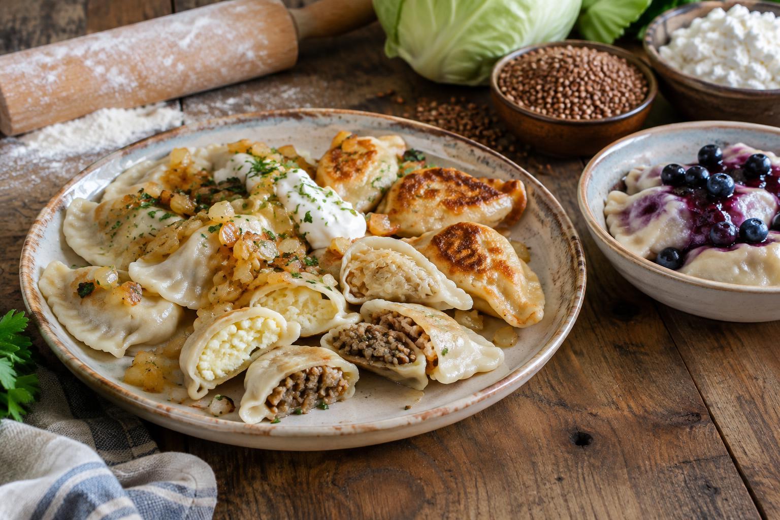 Pierogi w kuchniach regionalnych: co zmienia się w farszu, cieście i sposobie podania